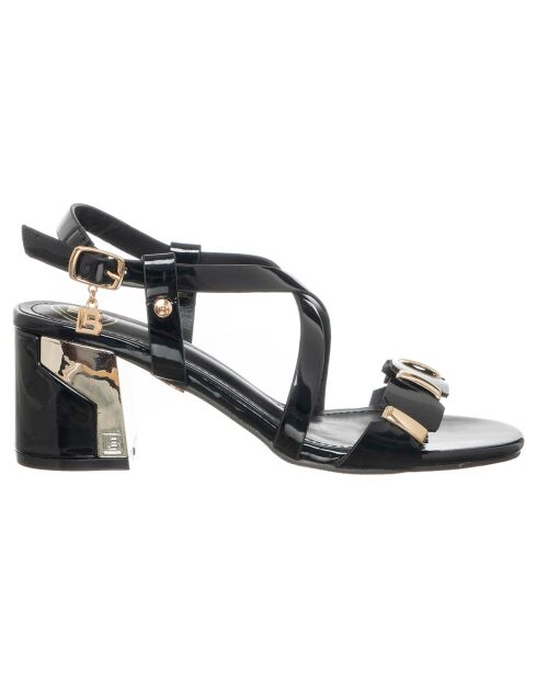 Sandali neri Aloyse - tacco 6 cm