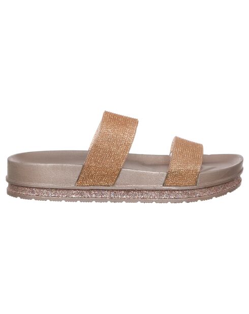 Mules Rachel beige/rose