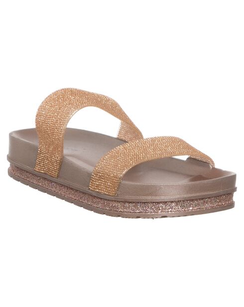 Mules Rachel beige/rose