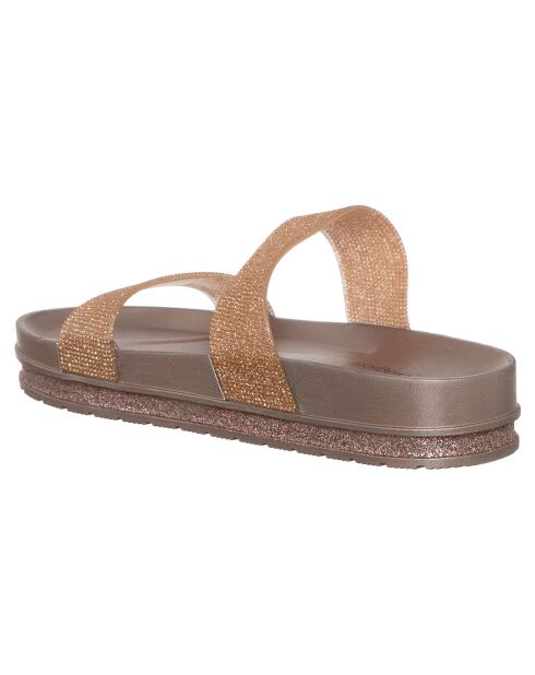 Mules Rachel beige/rose