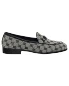 Mocassins Marielle noir/gris