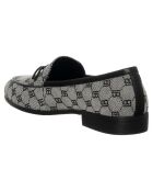 Mocassins Marielle noir/gris