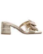 Sandales Anastasia dorées - Talon 6 cm