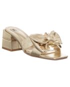 Sandales Anastasia dorées - Talon 6 cm