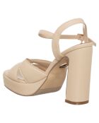 Sandales Alba beiges - Talon 11 cm