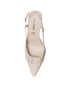 Slingbacks Mellie beiges - Talon 8 cm