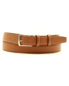 Ceinture en Cuir pleine fleur tabacco