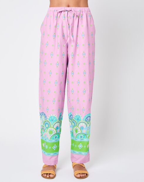 Pantalon Kilim lilas