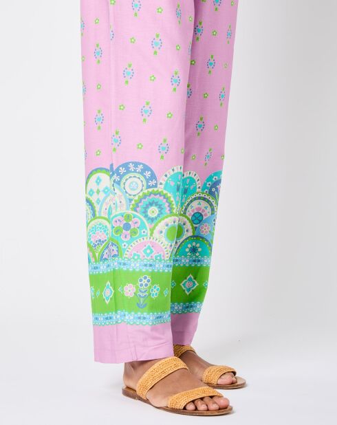 Pantalon Kilim lilas