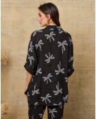 Chemise 100% Lin Robb noire