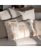 Coussin Oasis beige - 40x60 cm