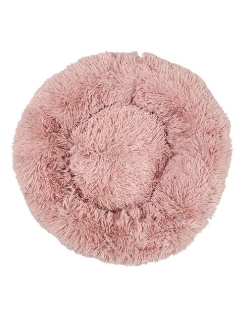 Coussin lit apaisant chat rose - 60x60x6 cm
