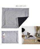 Tapis pour animaux gris - 85x63x4 cm