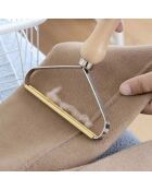 Rasoir anti bouloches marron