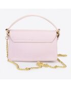Borsa a mano Grace in pelle rosa chiaro - 20x7x12 cm