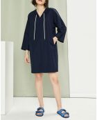 Robe Orche bleu marine