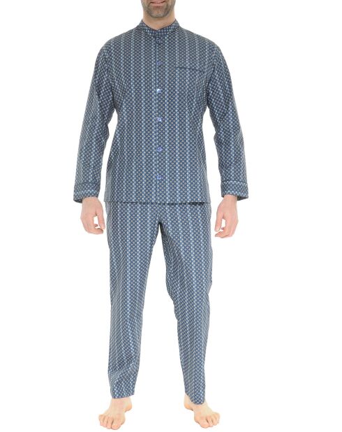 Pyjama long Bosco bleu encre