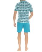 Pyjama court Nadeon bleu turquoise
