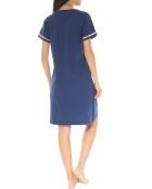 Chemise de nuit Valia bleu marine