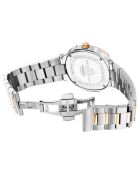 Montre Homme Quartz en Acier L'Envie Moonphase argenté/doré rose