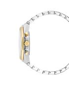 Montre Homme Quartz en Acier Raidillon Chrono argenté/doré
