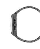 Montre Homme Quartz en Acier Raidillon Chrono noire