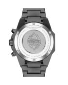 Montre Homme Quartz en Acier Raidillon Chrono noire