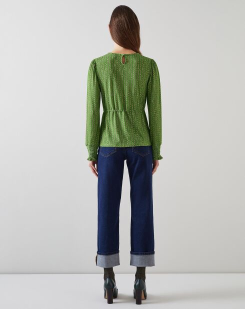 Blouse Ellie verte