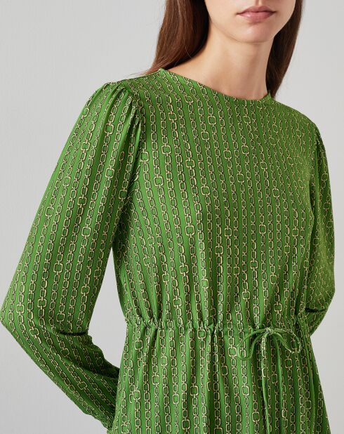 Groene blouse Ellie