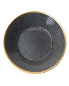 Service de table en Porcelaine noir/doré - 16 pièces