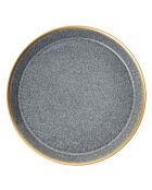 Service de table en Porcelaine noir/doré - 16 pièces