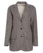 Veste en Coton & Lin Victory beige/noir