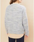 Pull Maelia gris clair