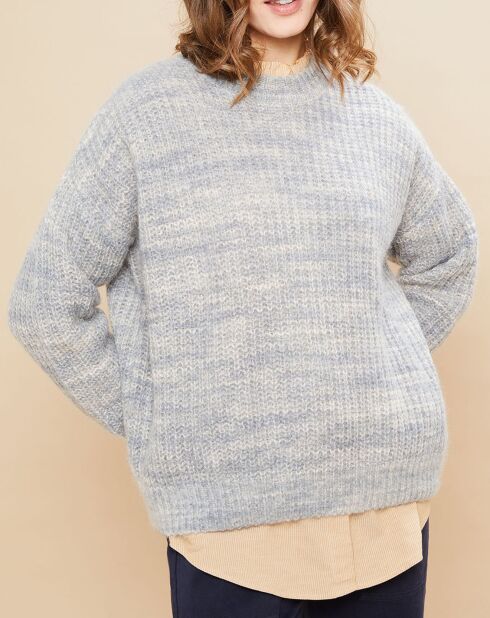 Pull Maelia gris clair