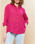 Chemise Charlot fushia