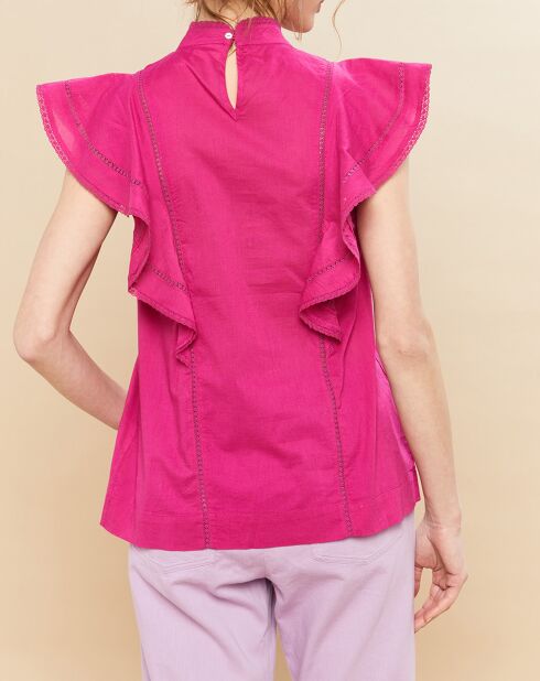 Top Hedine fushia