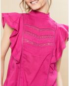 Top Hedine fushia