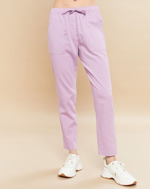 Pantalon Philemon orchidée