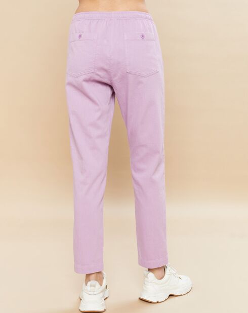 Pantalon Philemon orchidée