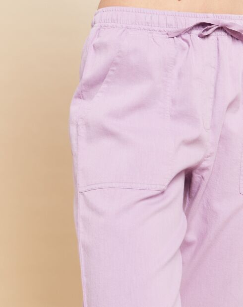 Pantalon Philemon orchidée