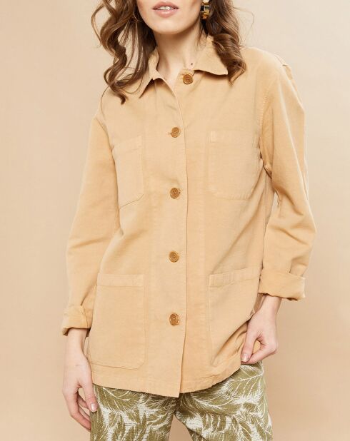 Veste en Coton & Lin Verdi dune