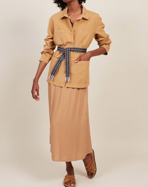 Veste en Coton & Lin Verdi dune