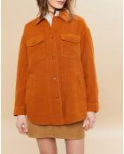 Veste 100% Lin Voltige caramel