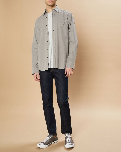 Chemise Regular Pocket Pat sage