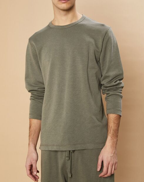 Sweat Light Crew olive