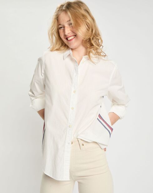 Chemise relaxed Monica blanche