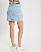 Jupe Regular en Jean Mom bleu clair
