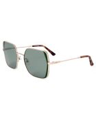 Lunettes de Soleil Femme dorées