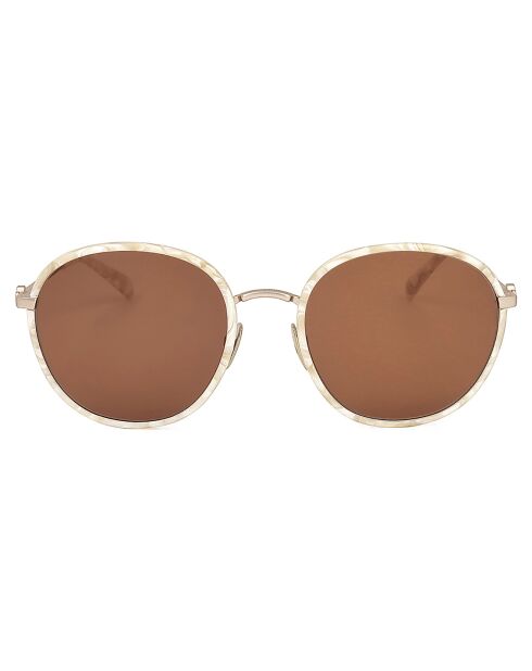 Lunettes de Soleil Femme crème