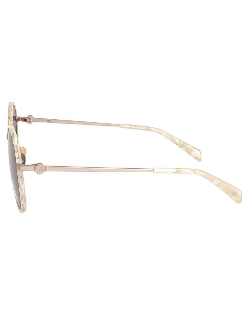 Lunettes de Soleil Femme crème